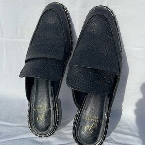 Adrianna Papell black mules